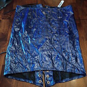 Lip Service Patent Leather Skirt.